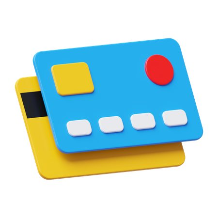 Carte de crédit  3D Icon