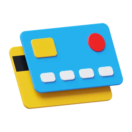 Carte de crédit  3D Icon