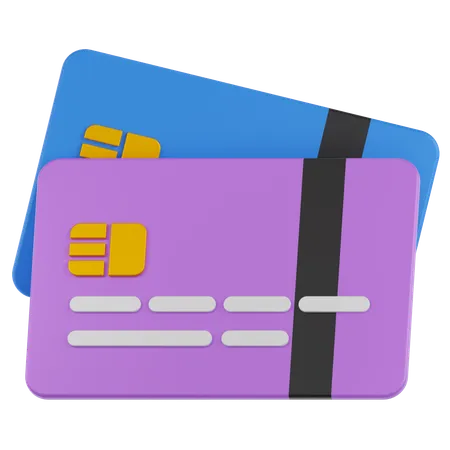 Carte de crédit  3D Icon