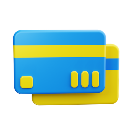 Carte de crédit  3D Icon