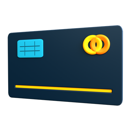 Carte de crédit  3D Icon