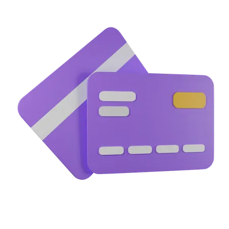 Carte de crédit  3D Icon