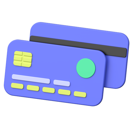 Carte de crédit  3D Icon