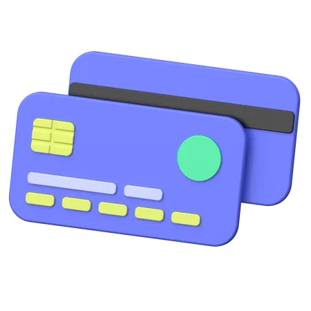 Carte de crédit  3D Icon