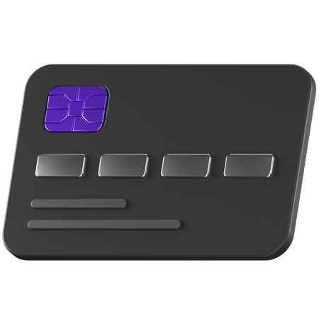 Carte de crédit  3D Icon