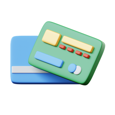 Carte de crédit  3D Icon