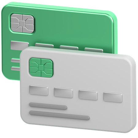 Carte de crédit  3D Icon