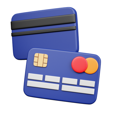 Carte de crédit  3D Icon