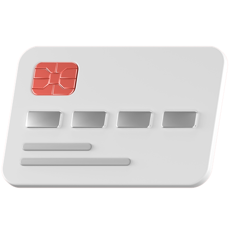 Carte de crédit  3D Icon