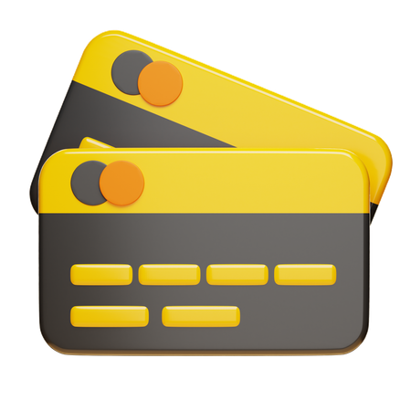Carte de crédit  3D Icon
