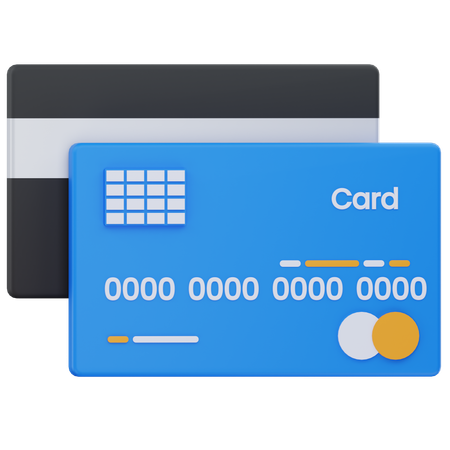 Carte de crédit  3D Icon