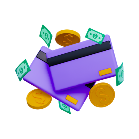 Carte de crédit  3D Icon