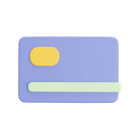 Carte de crédit  3D Icon