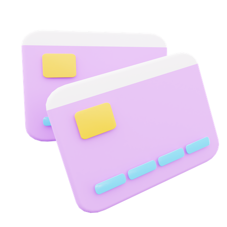 Carte de crédit  3D Icon