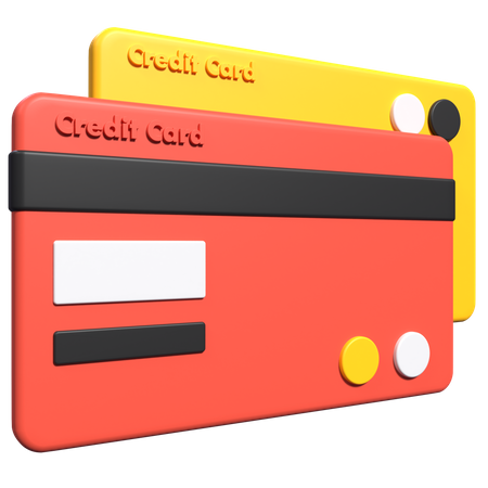 Carte de crédit  3D Icon