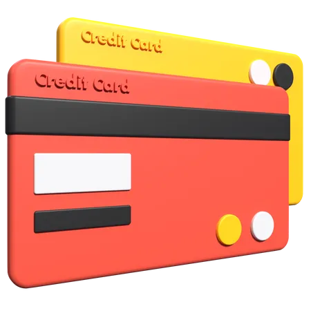 Carte de crédit  3D Icon