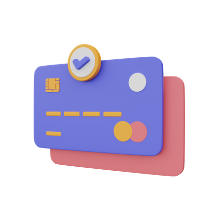 Carte de crédit  3D Icon