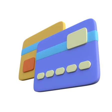 Carte de crédit  3D Icon