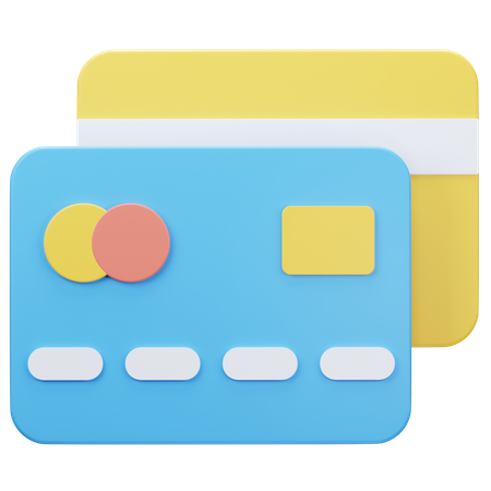 Carte de crédit  3D Icon