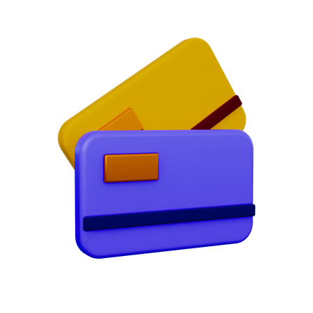 Carte de crédit  3D Icon