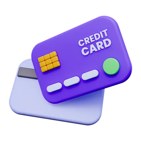 Carte de crédit  3D Icon