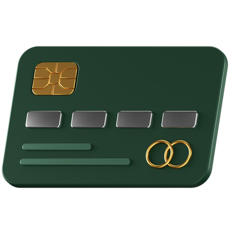 Carte de crédit  3D Icon