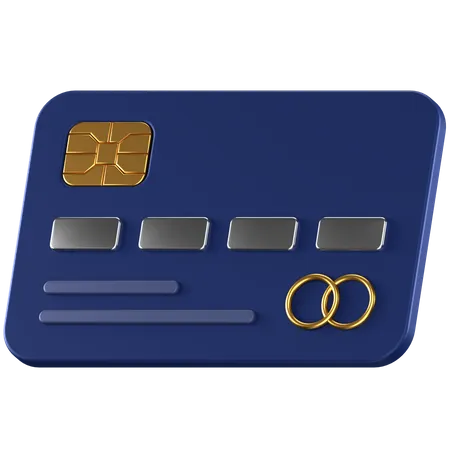 Carte de crédit  3D Icon