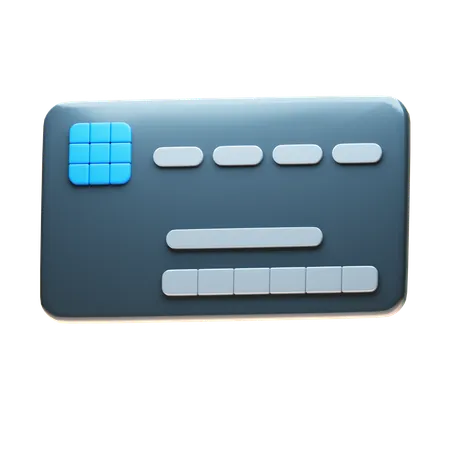 Carte bancaire  3D Icon