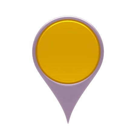 Carte de localisation  3D Icon