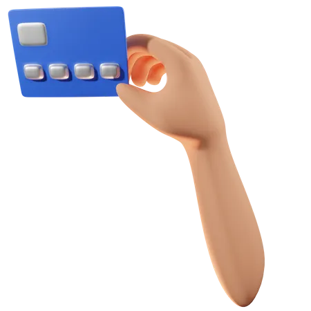 Tenant une carte  3D Icon