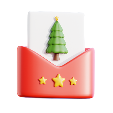 Carte de Noël  3D Icon