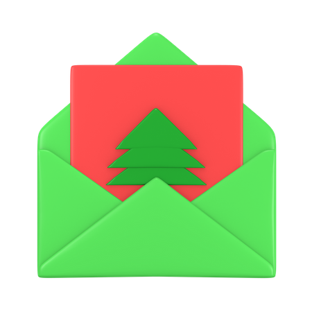 Carte de Noël  3D Icon