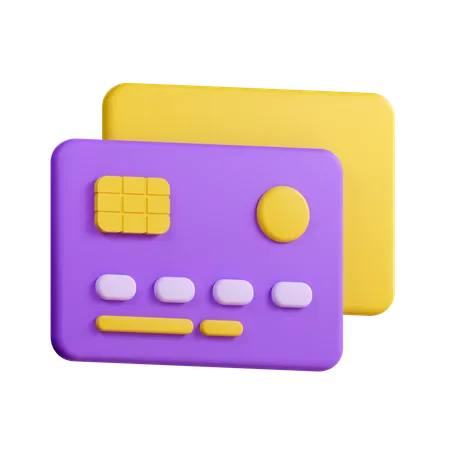 Carte de paiement  3D Icon