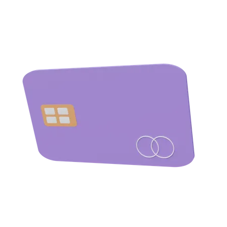 Carte de paiement  3D Icon