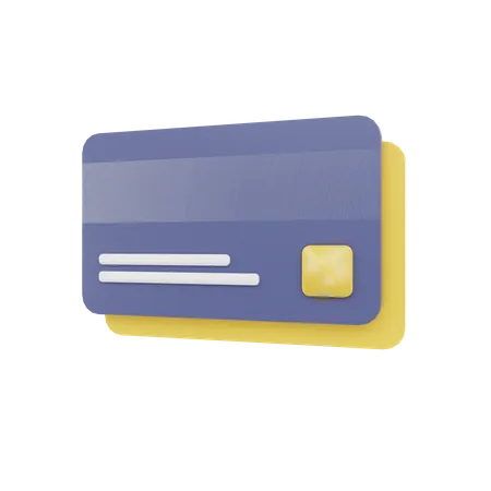 Carte de paiement  3D Icon