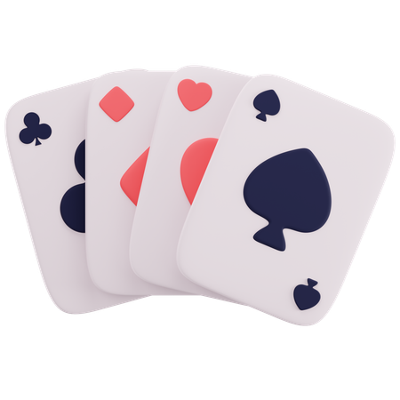 Carte de poker  3D Icon