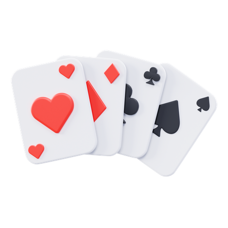 Carte de poker  3D Icon