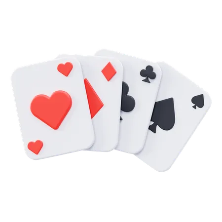 Carte de poker  3D Icon