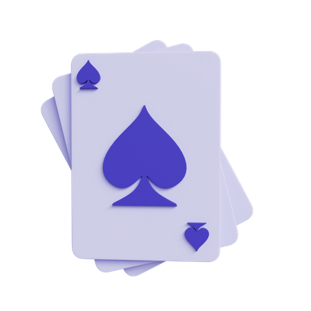 Carte de poker  3D Icon