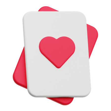 Carte de Saint Valentin  3D Icon