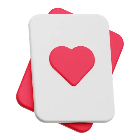 Carte de Saint Valentin  3D Icon