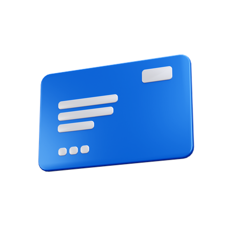 Carte de visite  3D Icon