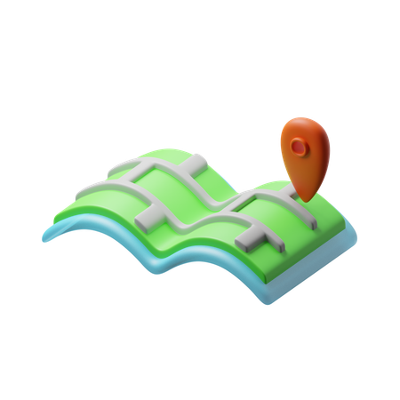 Carte de voyage  3D Icon