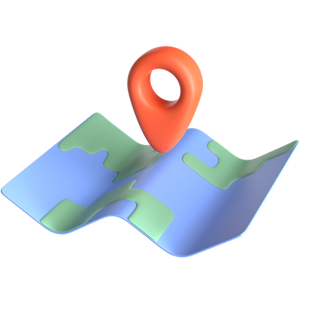 Carte du monde  3D Icon