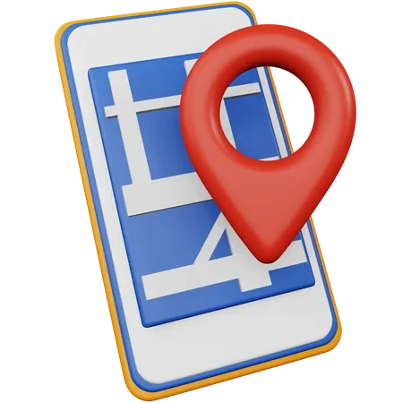 Carte en ligne  3D Icon