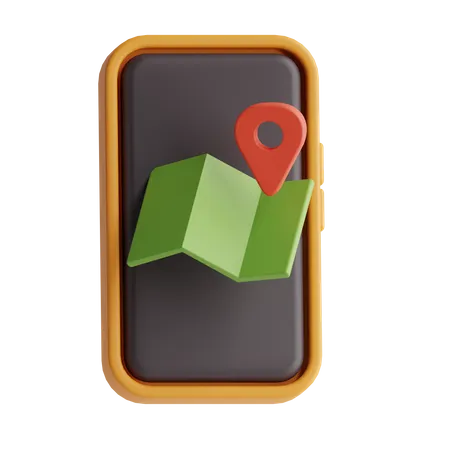 Carte en ligne  3D Icon