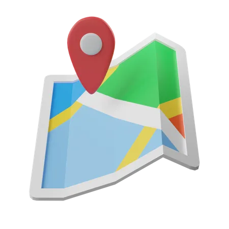 CARTE GPS  3D Icon