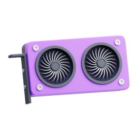 Carte graphique  3D Icon