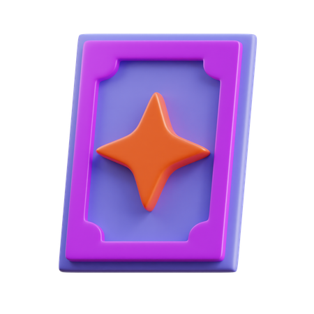 Carte magique  3D Icon