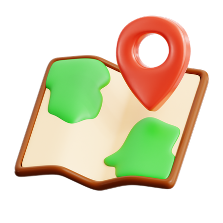 Épingle de carte  3D Icon